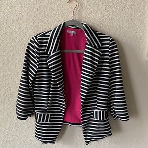 Striped Blazer